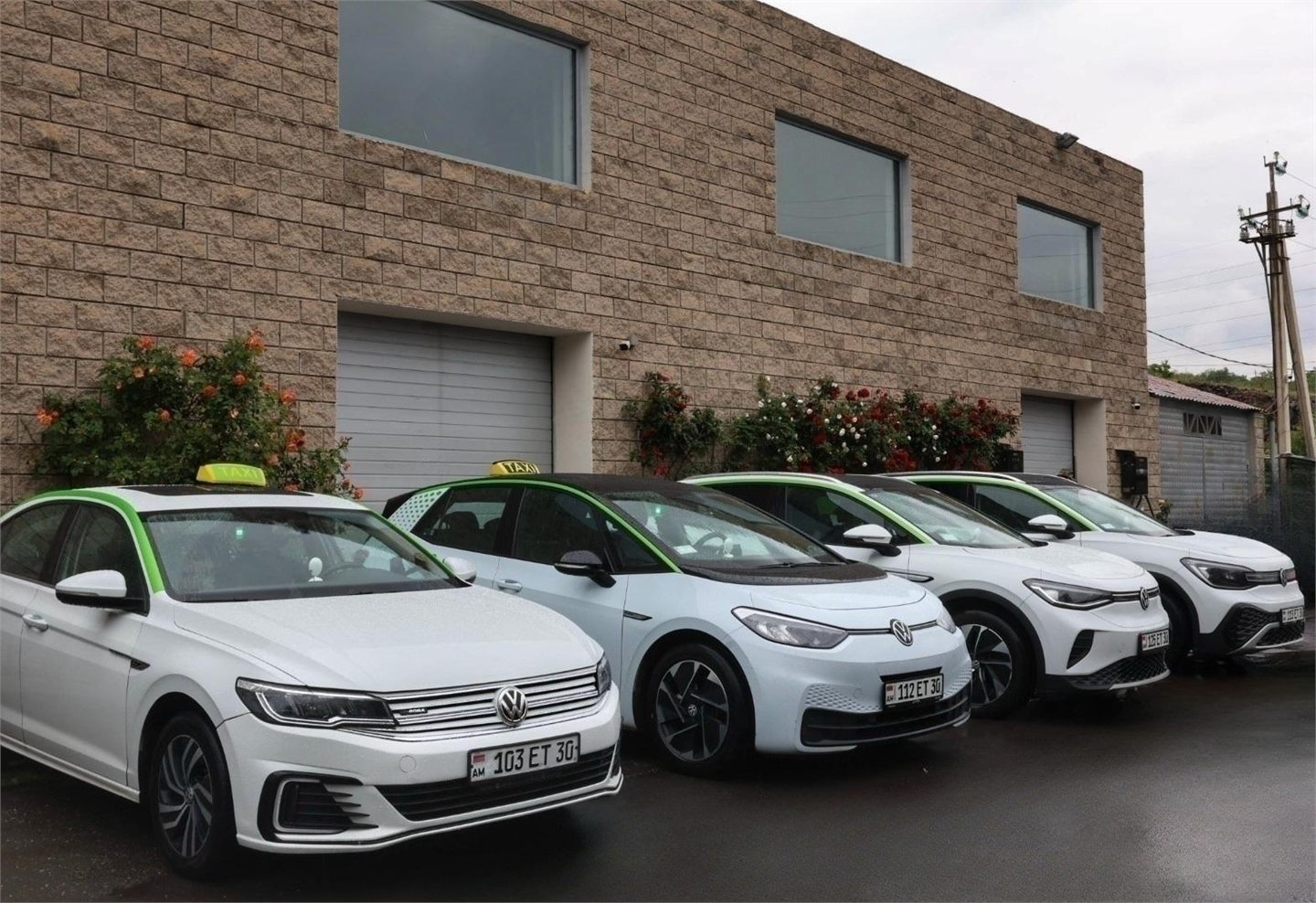 EcoTaxi fleet